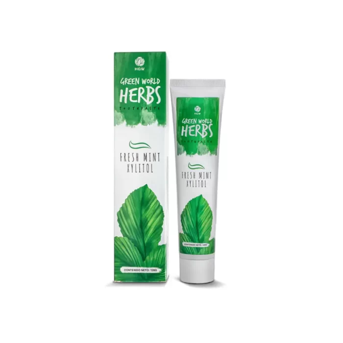 Crema Dental SIN FLUOR - Green World Herbs Toothpaste de HGW