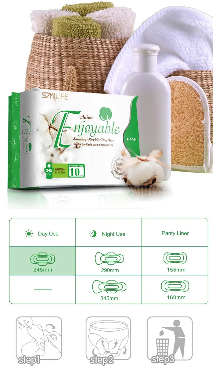 Enjoyable Toallas Día en Colombia, productos HGW, protectores para el cuidado intimo de la mujer, toallas sanitarias enjoyable (7)