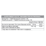 CHELATED 40MG 100 TABLETS - Imagen 2