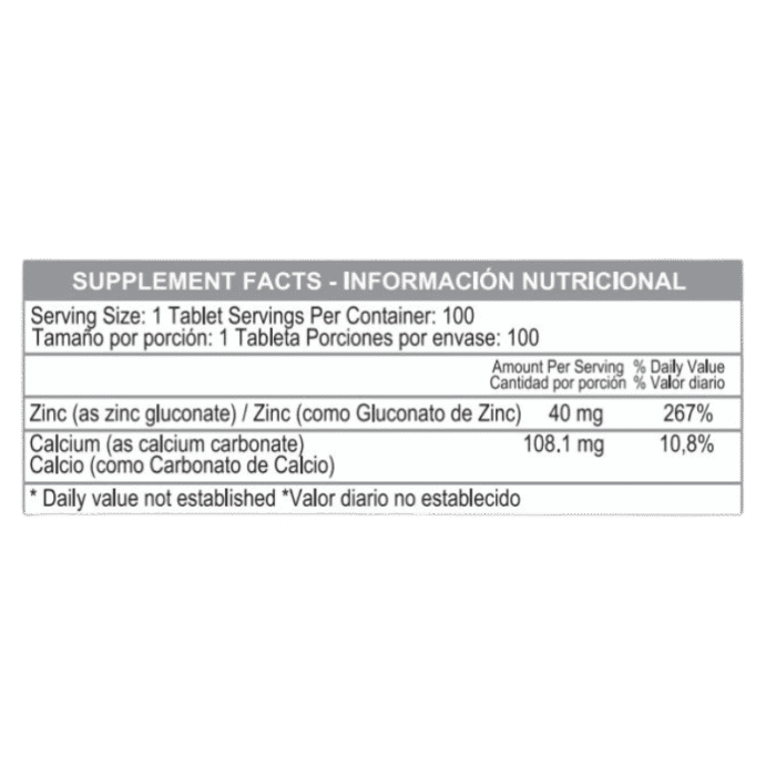 CHELATED 40MG 100 TABLETS - Imagen 2