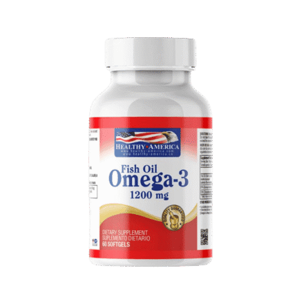 Omega 3 Fish Oil 1200mg x 60 Cápsulas