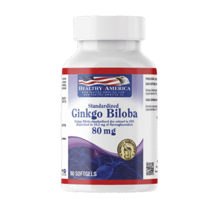 Gingko Biloba 80mg 90 Cápsulas