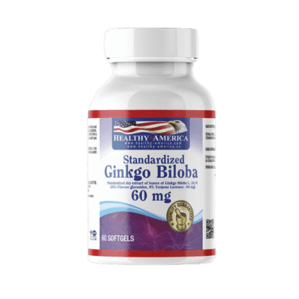Gingko Biloba 60mg 60 Cápsulas