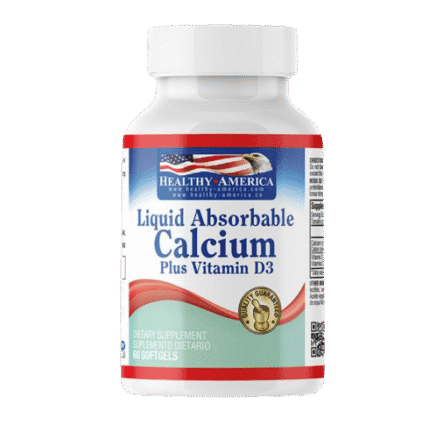 Calcio Líquido Absorbente 60 Cápsulas