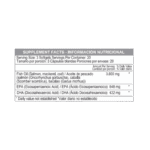 Omega 3 Fish Oil 1200mg x 100 Cápsulas - Imagen 2