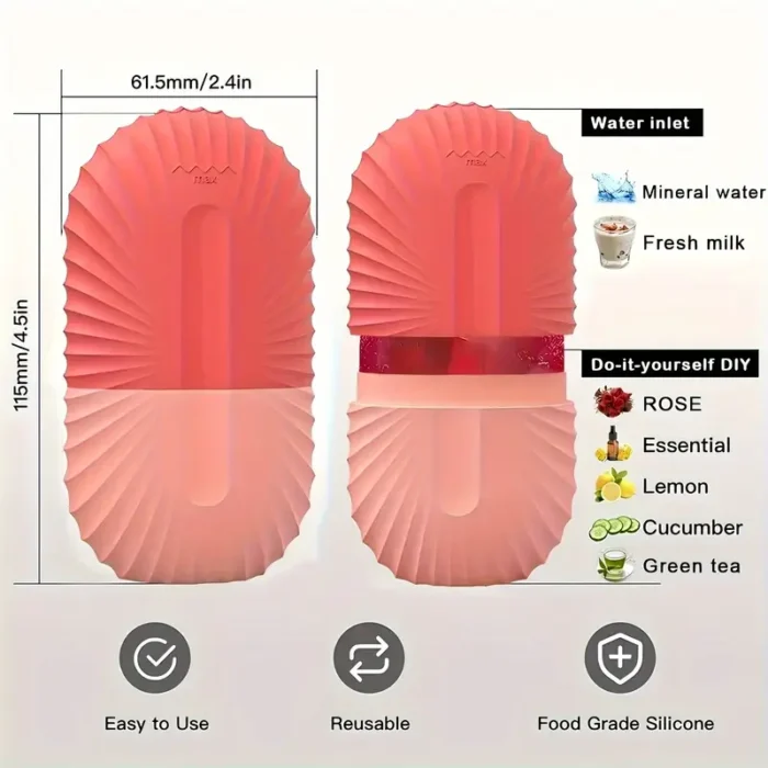 Rodillo de Hielo Facial masaje frio para la piel - masaje con hielos para la cara - frioterapia facial (2)