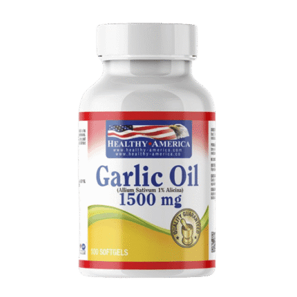 Aceite de Ajo 1500mg | Standard Garlic Oil 1500MG x 100 Cápsulas