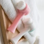 cepillo facial de silicona, cepillo de limpieza facial, cepillo exfoliante rostro, cepillo masajeador facial, cepillo doble cara facial, limpieza