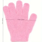 guante exfoliante guante de exfoliación corporal, manopla exfoliante, guante exfoliante para el cuerpo (6)