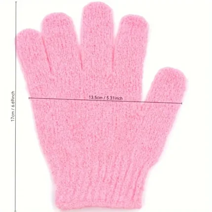 guante exfoliante guante de exfoliación corporal, manopla exfoliante, guante exfoliante para el cuerpo (6)