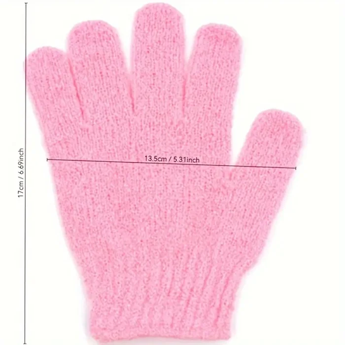 guante exfoliante guante de exfoliación corporal, manopla exfoliante, guante exfoliante para el cuerpo (6)
