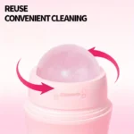 rodillo volcánico facial, rodillo absorbente de aceite, control de brillo facial, rodillo piel grasa, rodillo de cuarzo para rostro, ro ( (5)