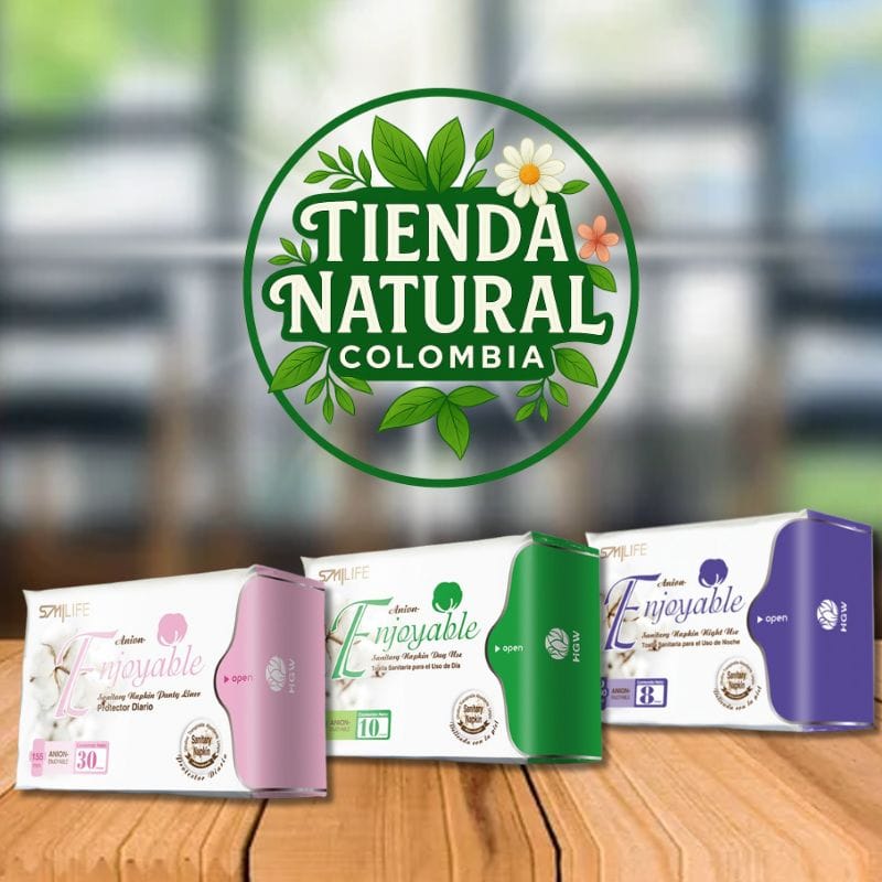 toallas higienicas con turmalina