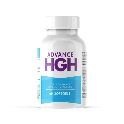 ADVANCE HGH - CÁPSULAS BLANDAS PARA ENERGÍA Y VITALIDAD en Colombia - Vista frontal