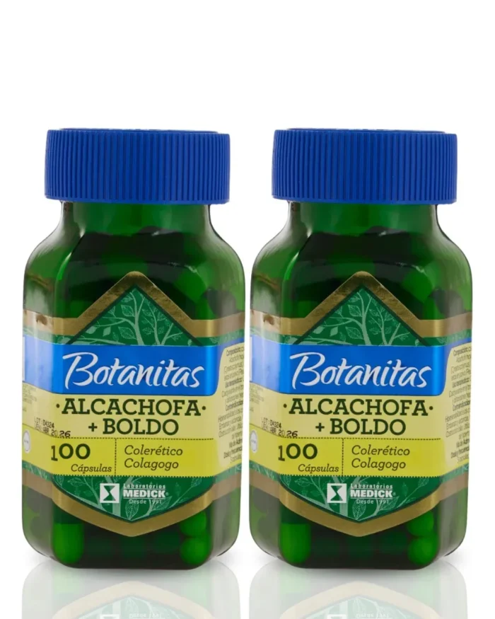 ALCACHOFA + BOLDO en Colombia - Vista posterior