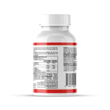 COMPLEJO B CON B13 - 30 TABLETAS - SUPLEMENTO NUTRICIONAL en Colombia - Vista lateral