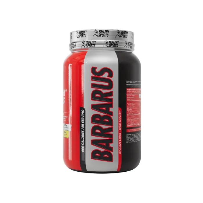 PROTEÍNAS BARBARUS EN POLVO + SHAKER - 910G en Colombia - Vista lateral