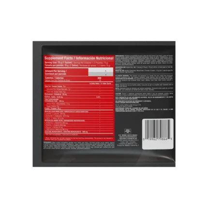 PROTEÍNA EN POLVO BARBARUS 75G - SABOR VAINILLA en Colombia - Vista lateral