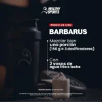 PROTEÍNA EN POLVO BARBARUS 1820G - SUPLEMENTO NUTRICIONAL PARA EL BIENESTAR en Colombia - Etiqueta de ingredientes