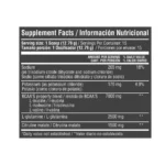 AMINOÁCIDOS BCAA EN POLVO - 192G (15 PORCIONES) - SABOR FRUIT PUNCH en Colombia - Vista lateral