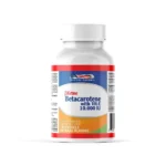 BETACAROTENO PROVITAMINA A 10.000 UI CON VITAMINA E - 100 CÁPSULAS BLANDAS en Colombia - Vista lateral