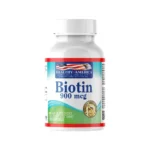 SUPLEMENTO DE BIOTINA 900MCG - 120 CÁPSULAS BLANDAS en Colombia - Vista frontal