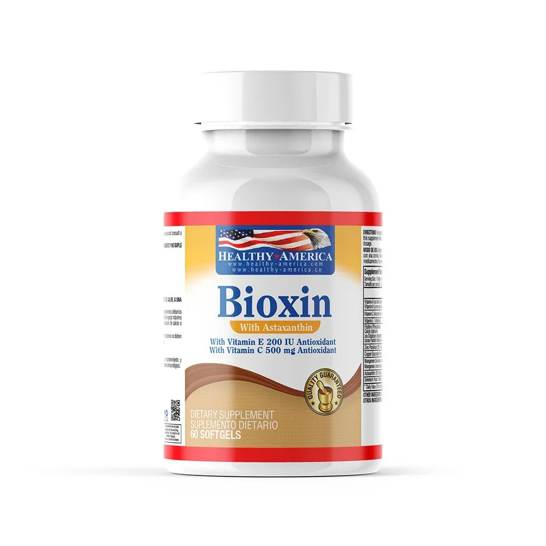 BIOXIN 60 CÁPSULAS BLANDAS - SUPLEMENTO PARA EL SISTEMA INMUNOLÓGICO BIOXIN 60 CÁPSULAS BLANDAS - SUPLEMENTO PARA EL SISTEMA INMUNOLÓGICO en Colombia - Vista frontal