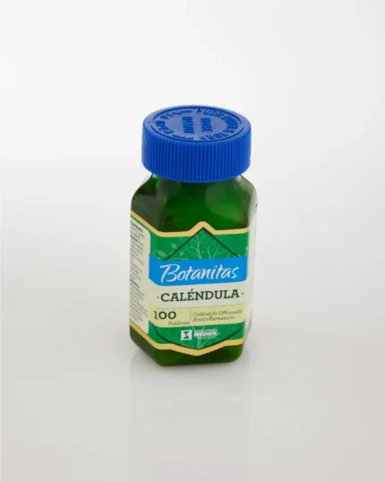 CALÉNDULA EN TABLETAS en Colombia - Vista lateral
