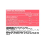 CARDAID - SUPLEMENTO DE OMEGA 3 Y COENZIMA Q10 - 60 SOFTGELS en Colombia - Vista posterior