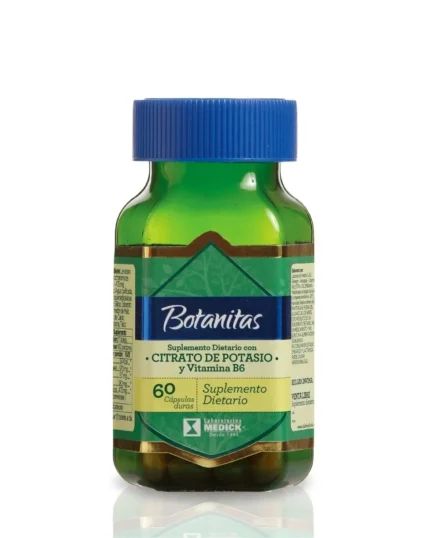 CITRATO DE POTASIO Y VITAMINA B6 X60 CÁPSULAS - SALUD NUTRICIONAL en Colombia - Vista frontal