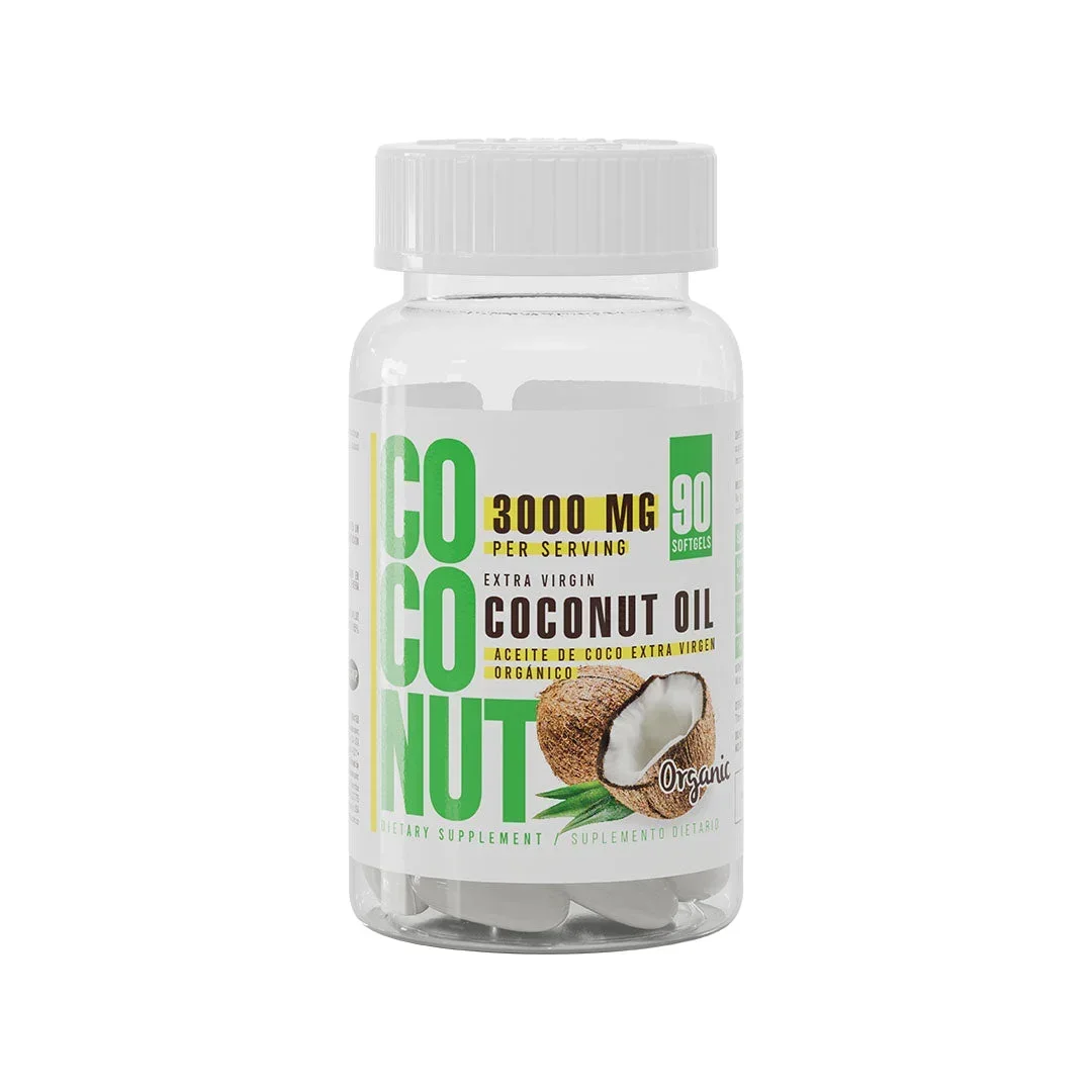 ACEITE DE COCO 3000MG - 90 CÁPSULAS BLANDAS - ENVÍO A TODA COLOMBIA ACEITE DE COCO 3000MG - 90 CÁPSULAS BLANDAS - ENVÍO A TODA COLOMBIA en Colombia - Vista frontal