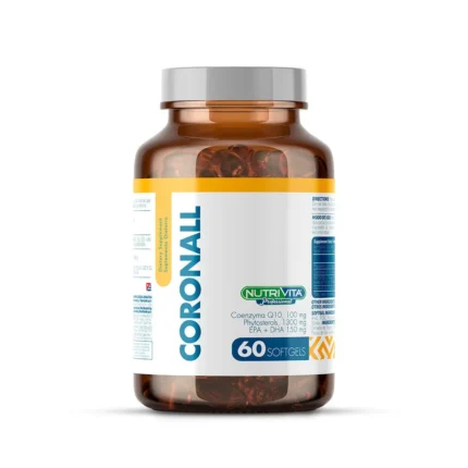CORONALL SOFTGELS - SUPLEMENTO DIETARIO NATURAL PARA EL BIENESTAR en Colombia - Vista frontal