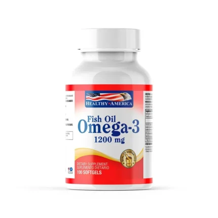 ACEITE DE PESCADO OMEGA-3 1.200 MG - 100 CÁPSULAS BLANDAS en Colombia - Vista frontal