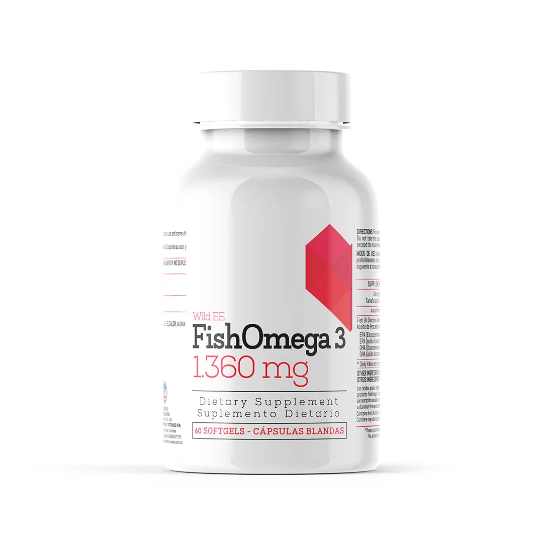 OMEGA 3 DE PESCADO - 1.360 MG 60 CÁPSULAS BLANDAS OMEGA 3 DE PESCADO - 1.360 MG 60 CÁPSULAS BLANDAS en Colombia - Vista frontal