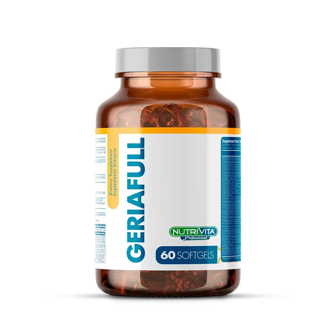 GERIAFULL 60 SOFTGELS - SUPLEMENTO NUTRICIONAL PARA EL BIENESTAR GERIAFULL 60 SOFTGELS - SUPLEMENTO NUTRICIONAL PARA EL BIENESTAR en Colombia - Vista frontal