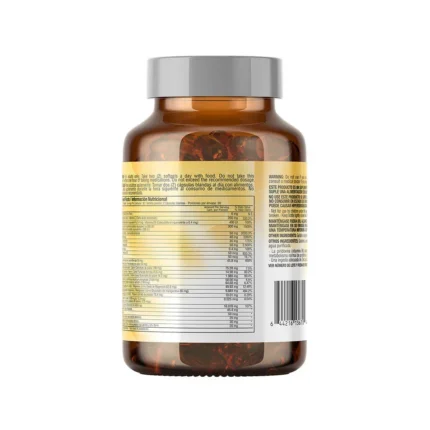 GERIAVITAL 50+ PLATINUM MULTIVITAMINAS - 60 CÁPSULAS BLANDAS en Colombia - Vista lateral