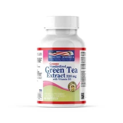 SUPLEMENTO DE EXTRACTO DE TÉ VERDE ESTANDARIZADO 320 MG - 60 CÁPSULAS BLANDAS en Colombia - Vista frontal