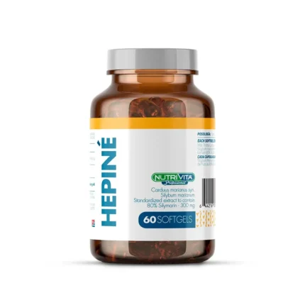 HEPINÉ 300MG - SUPLEMENTO NUTRICIONAL EN SOFTGELS en Colombia - Vista frontal