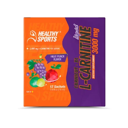 L-CARNITINA LÍQUIDA 3000MG - 12 SACHETS SABOR SANDÍA en Colombia - Vista frontal