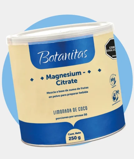 CITRATO DE MAGNESIO POLVO 250 G en Colombia - Vista lateral