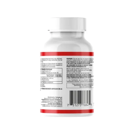 LECITINA DE SOYA 1.200 MG - 100 CÁPSULAS BLANDAS en Colombia - Vista lateral