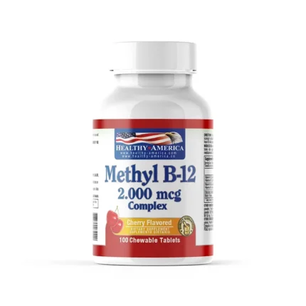 METHYL B-12 2000MCG - SUPLEMENTO DIETARIO PARA EL BIENESTAR ENERGÉTICO en Colombia - Vista frontal