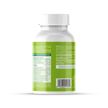 MORINGA COMPLEX 1200MG - SUPLEMENTO NUTRICIONAL NATURAL en Colombia - Vista lateral