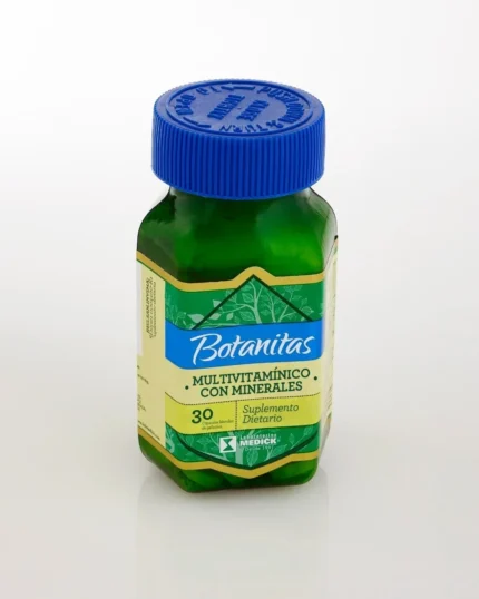 MULTIVITAMÍNICO CON MINERALES en Colombia - Vista lateral