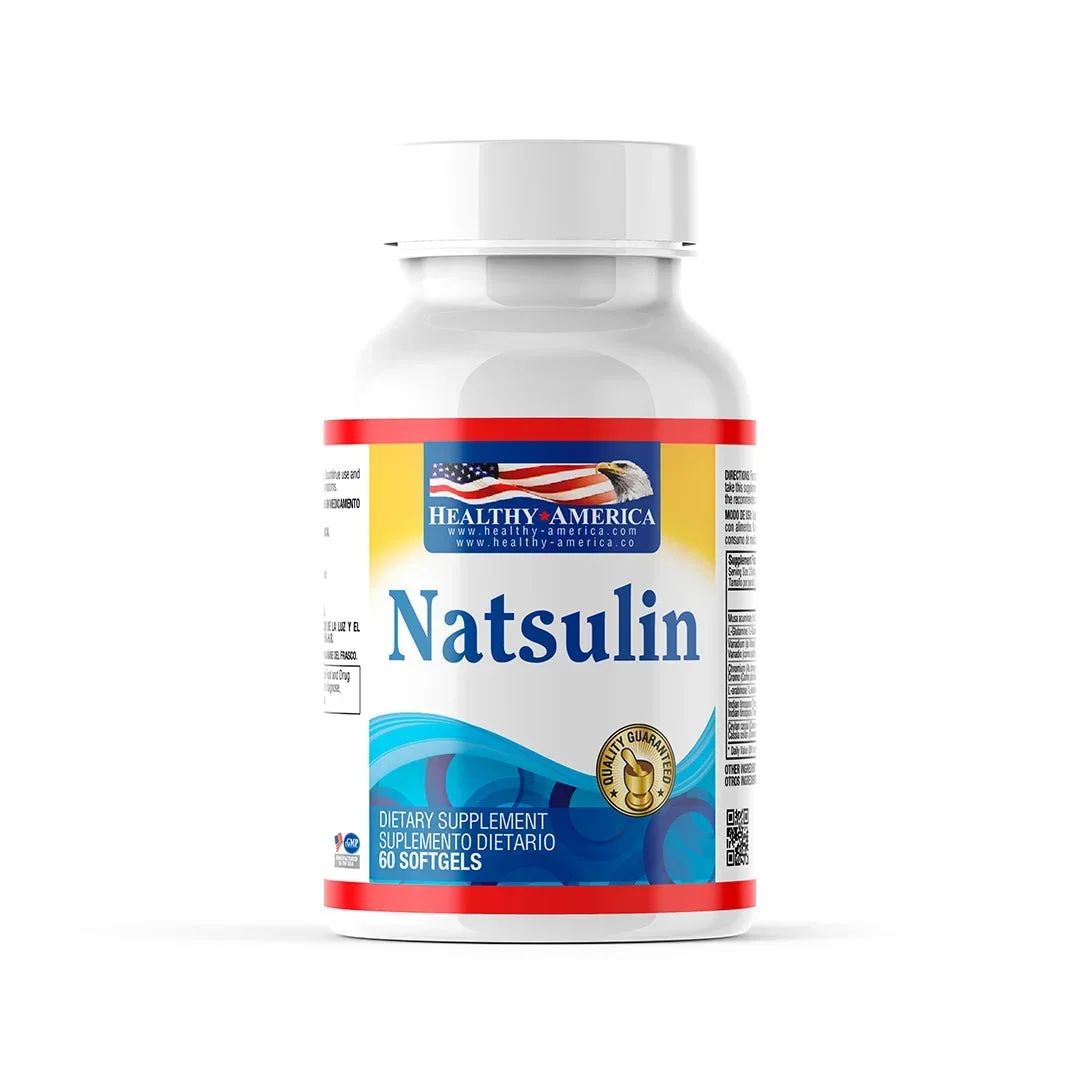 NATSULIN - SUPLEMENTO PARA EL BIENESTAR METABÓLICO - 60 CÁPSULAS BLANDAS NATSULIN - SUPLEMENTO PARA EL BIENESTAR METABÓLICO - 60 CÁPSULAS BLANDAS en Colombia - Vista frontal
