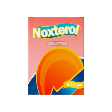 NOXTEROL 60 SOFTGELS - SUPLEMENTO DE OMEGAS PARA EL BIENESTAR GENERAL en Colombia - Vista frontal