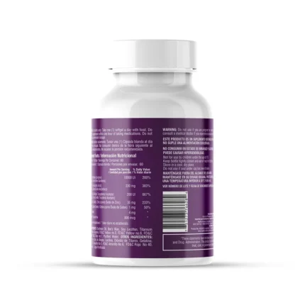 OCCUS SOFTGELS - SUPLEMENTO PARA LA SALUD VISUAL - 60 CÁPSULAS en Colombia - Vista lateral