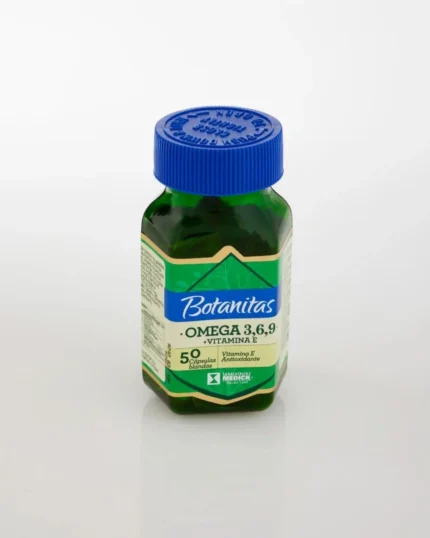 OMEGA 3,6,9 X 50 CÁPSULAS BLANDAS en Colombia - Vista lateral