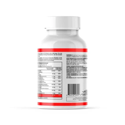 POTASIO 99MG CON VITAMINAS Y MINERALES - 60 CÁPSULAS BLANDAS en Colombia - Vista lateral