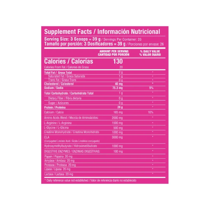 PROTEÍNA PREMIUM SLENDAR SABOR VAINILLA - 1014G EN POLVO en Colombia - Vista lateral